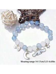SANRIO 1 Bộ Vòng Tay Pha Lê Thủy Tinh Độc Đáo, Vòng Tay Hoạt Hình Dễ Thương, Phụ Kiện Sinh Nhật và Ngày Lễ - Nhiều màu - Xem 3
