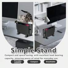 For Switch 2 Cooling Stand Desktop Cooling Bracket with Heat Dissipation Storage Display Rack Host Base Bracket Stand Place Stability Anti-Slip Optimized Heat Dissipation Hollow Design Strong Heat A - A - Ver 3