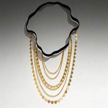 1pc Elastic Multi-Layer Heart Chain Sexy Thigh Chain, Women Beach Holiday Accessories, Suitable For Daily Wear, Party And Travel - Leg Chain - View 2