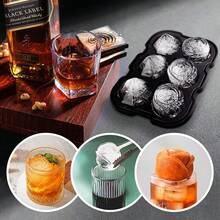 1 khay làm đá hình hoa hồng bằng gạch, khuôn làm đá viên bằng silicon dùng cho rượu whisky, máy làm đá tại nhà. - Nhiều màu - Xem 3