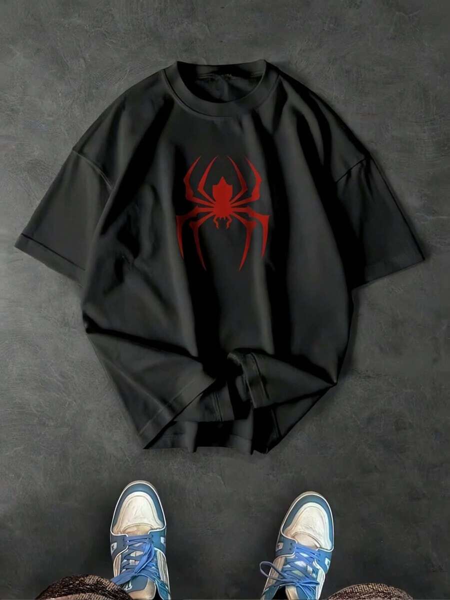 LC Sport Corelite Men's Summer Casual Dumbbell Print Sports-Shirt Oversized Gym Shirts Workout Tees Baggy ShirtCasual Daily Wear Men Shirts,Tees,Mens Clothes,-Shirt,Retro-Shirt,Male And Female Neutral Short Sleeves,Clothes Plus Size,Sweatshirt,Clothes Women,Tops,New Year's Clothing,Womens Tops,Spring,Summer Tops Women,Spring Clothes,Vacation Outfits ,Summer Outfits,Tees Women - Đen 5 - Xem 1