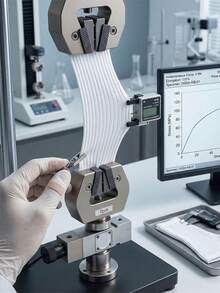 Set de 7 piezas de bragas desechables y transpirables a rayas para mujeres, empaquetadas individualmente, adecuadas para viajes y embarazo - Blanco - Ver 5