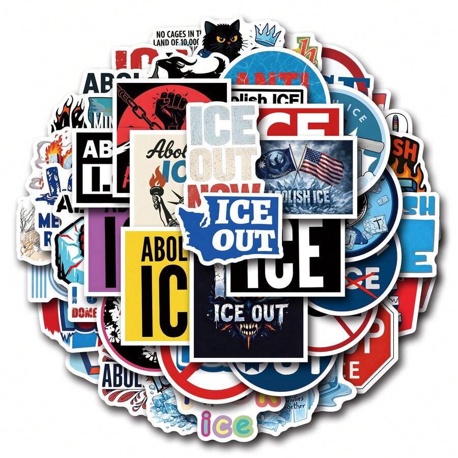 62张高品质精美贴纸，适用于剪贴簿、日记本、笔记本电脑、保险杠、滑板、水瓶、电脑、手机、安全帽、汽车贴纸和装饰贴花 - 隨機風格 - 查看 1