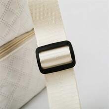 绗缝旅行包，带鞋仓，大容量旅行周末包，女士防水过夜包，带防水口袋的健身手提包 - 彩色 - 查看 4