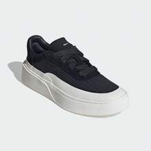 Adidas Originals Women's Low-Top Thick Sole Casual Commuting Student Lace-Up Durable Sneakers KJ4572, Spring/Summer - Black and White - View 2