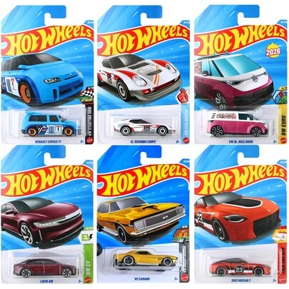 Mattel 1:64比例风火轮合金玩具车，26C批次，26D批次。适合玩耍或收藏展示，合金车模，C4982。逼真的收藏级玩具车，送给男孩的绝佳礼物。