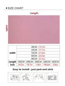 1 Cuộn Giấy Dán Tường Tự Dính Màu Hồng Sáng - Giấy Dán Vinyl Bóng Chống Thấm Nước, Thích Hợp Cho Mặt Bàn, Tủ và Đồ Nội Thất. Vật Liệu Trang Trí Tường Có Thể Tháo Gỡ, Thích Hợp Cho Nhà Bếp - Bột ngọc trai - Xem 9