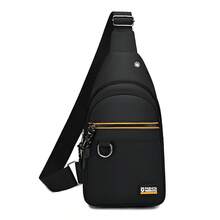 New Nylon Chest Bag, Fashion One Shoulder Crossbody Bag, Large Capacity Cycling Chest Pack, Phone Pouch, Gift For Women, Women's Crossbody Bag, Wallet, Men's Chest Bag - Multicolor - View 13