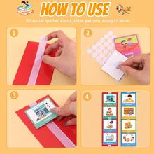 1pc Early Education Visual Flashcards, Colorful English Learning Cards For Children, Early Education Toys To Stimulate Learning Ability - 彩色 - 查看 4