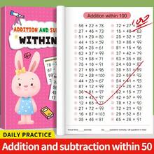64 Pages Math Workbook, Addition And Subtraction Practice Within 10-100 - Multicolor - View 9