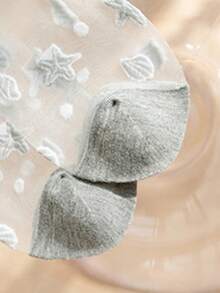 6 Pairs Women's Thin Crystal Silk Socks, Korean Fashion Starfish Beach Vacation Style Boat Socks, Summer - Multicolor - View 9