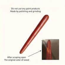 Wood Trigger Point Massage Tools & Acupoint Pen Set Wood Massage For Whole-Body Foot Back Legs Guasha Relax - Brown - View 7