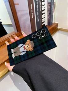 1 chiếc ốp lưng điện thoại bằng silicon mềm TPU màu đen họa tiết gấu trúc, chống rơi vỡ, bảo vệ toàn diện, tương thích với Apple 17/16e/15/14/13/12/11/7/8/XR/XS/Plus/Pro/Pro Max/Mini/Air, Galaxy A51 4G/A52/A52s 5G, Galaxy S23 Ultra, Galaxy A13 4G/A12, Galaxy S22 Ultra, A98, Galaxy A56/A04E/A05S/A34, Galaxy S25 Ultra 5G, Note 13, Galaxy A14/A32 4G Series, phiên bản quốc tế, không phải phiên bản nội địa. - Nhiều màu - Xem 4