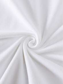 Disney Áo tank top nam cổ tròn in họa tiết, chất liệu hơi co giãn, không xuyên thấu, dễ giặt ủi, phù hợp mặc hàng ngày, phong cách thành thị | Phong cách thường ngày - trắng - Xem 5