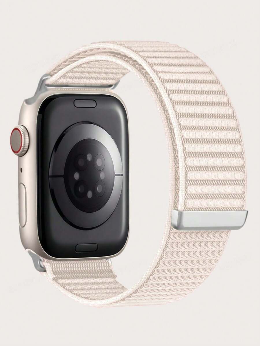 Upgrade Stretchy Solo Loop Band Compatible With Apple Watch Band 38mm 40mm 41mm 42mm 44mm 45mm 46mm 49mm For Women Men, Soft Breathable Sport Elastic Nylon Strap Compatible With IWatch Series Ultra/SE/11/10/9/8/7/6/5/4/3/2/1 Twill Weave With Suede Core Adjustable Hook And Loop Strap For Men & Women