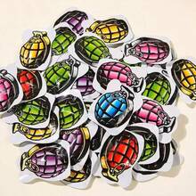 每包50个/100个，CS场景，乐趣无穷。扔出去会发出“砰”的一声，超级放松。适合办公室恶作剧、愚人节恶作剧和课堂娱乐。能给各个年龄段的人带来无穷的快乐。可用作课堂奖励/生日礼物/监狱日礼物，也可作为办公室减压玩具。 - 彩色 - 查看 7