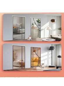Magnetic Mesh Screen Door, Automatic Anti-Mosquito Anti-Insect Curtain, Summer Mosquito Net Curtain - Open the Gray Curtain - View 4