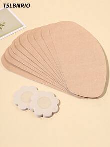 Juego de 30 piezas de almohadillas para rozaduras en los muslos y protectores de pezones, almohadillas adhesivas invisibles y amigables con la piel diseñadas para prevenir la fricción y ocultarse bajo la ropa, evitar la vergüenza - A - Ver 5