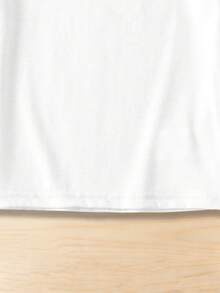 Disney Diseño de camiseta de manga corta para bebés y niños pequeños con el personaje de sosteniendo un corazón con el texto "Bee Mine" impreso. Estilo casual, cómodo y holgado, adecuado para niños pequeños. Perfecto para fiestas y ocasiones de juego. Lavable a máquina. - Blanco - Ver 6