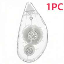 Cuộn băng dính hai mặt (1/4 gói), đồ dùng làm sổ lưu niệm, cuộn băng dính dán thủ công, cuộn băng dính hai mặt dùng cho sổ lưu niệm, đồ dùng văn phòng, nhà cửa (0,31 inch x 26,25 feet)/(0,23 inch x 19,69 feet) - Trong sáng - Xem 10