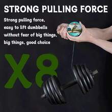 LinExpert 300m 8 Strands PE Braided Fishing Line Main Line, Smooth Long Casting, Wear-Resistant Durable, Saltwater & Freshwater Universal, Essential For Beginners - Army Green - View 6