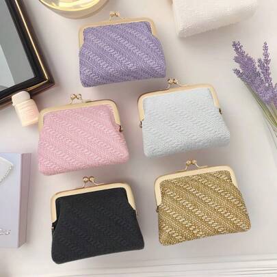 Retro Convenient Small Bag, Lipstick Bag, Cosmetic Bag, Jewelry Bag