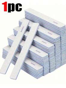 25pcs (Optional 80/80, 100/180) Nail Files, Acrylic Nail Sanding Boards, Professional Manicure Tools, Suitable For Home & Salon, Durable Double-Sided - Multicolor - View 10