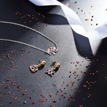DIY 立方鋯石閃亮璀璨火彩 AAA 級圓形機切 1mm 2mm-15mm 立方散石 CZ 鋯石寶石珠飾手工製作 莫桑鑽透明寶石 - 紅色 - 查看 6
