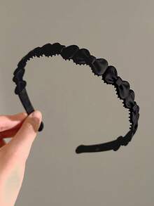 Set de 5 diademas de mujer estilo bohemio en blanco, negro, café oscuro, café claro y caqui, aros de plástico para el cabello, accesorios versátiles y elegantes minimalistas, adecuados para uso diario, casual, fiesta, playa, vacaciones, peinado, lavado de cara/cabello, maquillaje, accesorios de vestir, accesorios de viaje para primavera/verano/otoño/invierno, diadema, festival, cumpleaños - Multicolor - Ver 6
