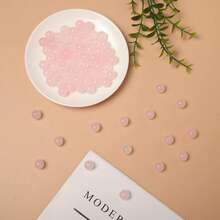 1pc Pink Cat Eye Stone Beads, DIY Jewelry Making Supplies For Necklace, Bracelet - Pink PK - View 4