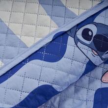 PROVIDENCIA Disney Stitch Waves Double Quilt - Royal Blue - View 7