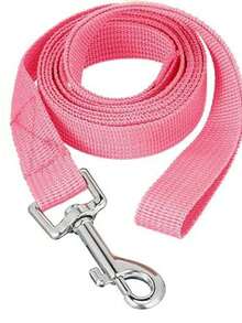 PVC Waterproof Long Dog Leash, Easy To Clean, With Reflective Material, Suitable For Recall Training And Tracking, Fit For Small, Medium And Large Dogs - Pink - View 9