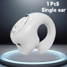 夹式无线耳机，轻巧便携，超长续航，迷你无线降噪耳机，男女通用，兼容智能手机 - 均碼 - 查看 13