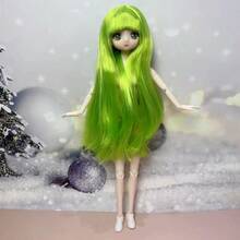 11.81英寸动漫风格时尚BJD娃娃，关节灵活 - 完美可爱蛋糕造型收藏品，可定制BJD娃娃，精致的生日、新年、复活节、圣诞节礼物 - 彩色 - 查看 13