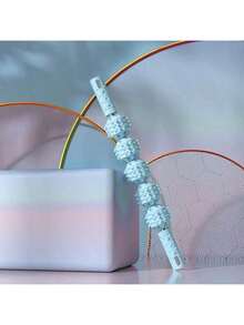 EVA Foam Roller And Handheld Massage Ball - Muscle Relaxation Yoga Kit, Hollow Design, Fitness Roller Set, Foam Roller Yoga Column, Fitness Roller, Yoga Roller, Massage Equipment, Fitness Massage Roller, Hollow EVA Spike Massage Stick, Foam Roller Fitness, Yoga Fascia Massage Tool - A - View 21