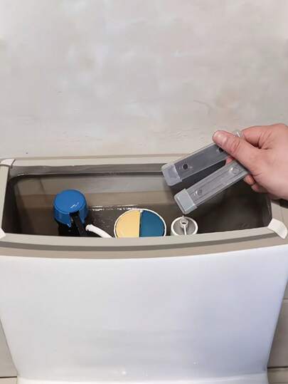 4pcs Magnetic Toilet Cleaning Set, Magnetic Toilet Cleaning Brush - Long-Lasting Cleaning Tool For Bathroom And Dorm, No Chemicals, Powerful Magnetic Cleaning Brush