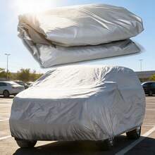 Universal Waterproof Car Cover - Full Car Cover. UV-Resistant, Rain-Proof, Dust-Proof, Snow-Proof And Heat-Resistant PEVA Material, 4-Season Vehicle Protection, Dust-Proof, Auto Accessories - Multicolor - View 4