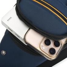 New Nylon Chest Bag, Fashion One Shoulder Crossbody Bag, Large Capacity Cycling Chest Pack, Phone Pouch, Gift For Women, Women's Crossbody Bag, Wallet, Men's Chest Bag - Multicolor - View 4