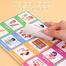 1pc Early Education Visual Flashcards, Colorful English Learning Cards For Children, Early Education Toys To Stimulate Learning Ability - 彩色 - 查看 6