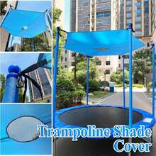 XATAMIO Trampoline Shade Cover For 14ft Round Outdoor Trampoline, Anti-UV Trampoline Cover(14FT, 8 Poles) - White - View 6