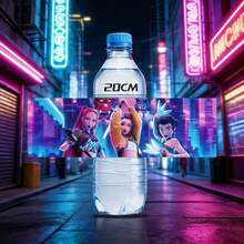 10pcs/Set Girl Group Theme Mineral Water Bottle Sticker Set, Suitable For Birthday Party Supplies, New Year Gifts, Valentine's Day Gifts, Easter Gifts [Random Styles] - Multicolor - View 5