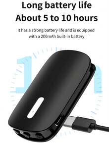 Wireless Bone Conduction Pillow Bluetooth Speaker, Portable Smart Sleep Aid, No Card Needed Mini Sound Box - Multicolor - View 4