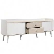 Television Stands & Entertainment Centers - White - View 7