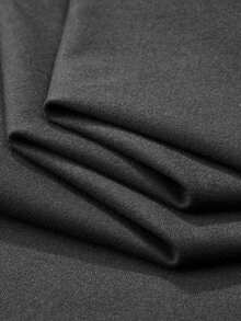 1件男士印花圆领休闲背心，夏季 - 深灰色 - 查看 6