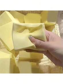 Soft Butter Brick Slow Rebound Sticky Toy, Realistic Yellow Butter Cake, Emits High-End Pastry Aroma, Soft Texture, Very Fun To Play With. - Multicolor - View 9