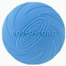 1pc Colorful Durable Dog Toy Flying Disc, Outdoor Game Training Interactive Supplies For Puppy - Multicolor - View 28