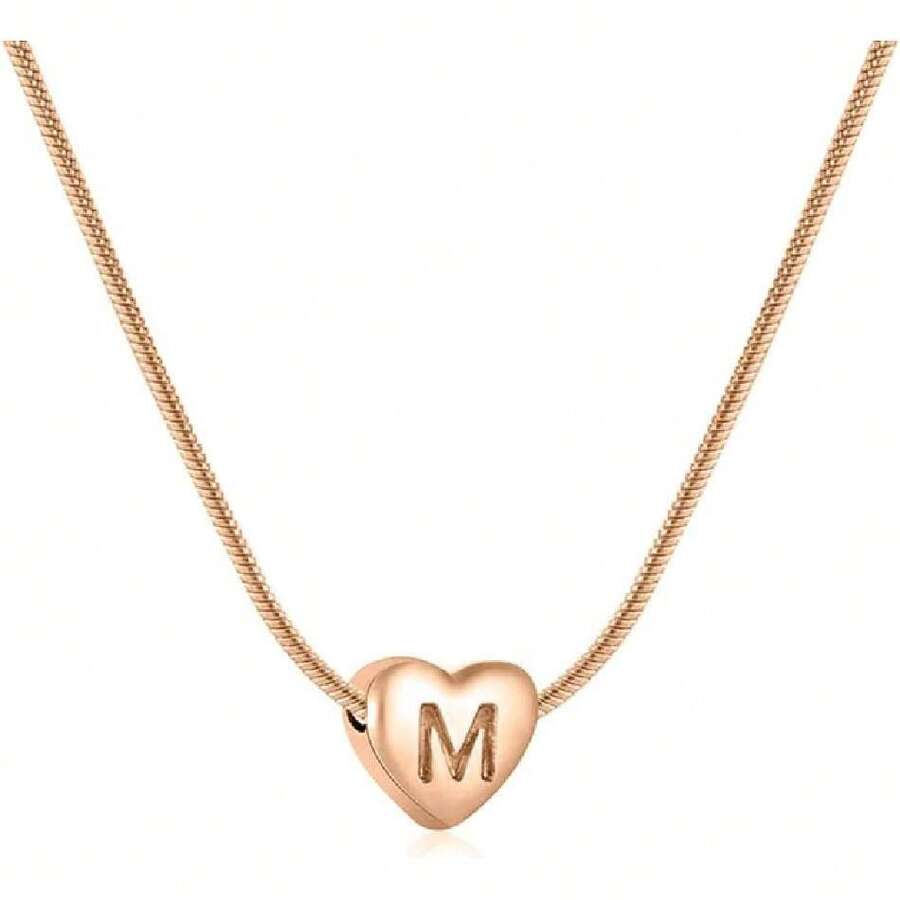 ® Women's Necklaces, Stainless Steel Initial Necklace For Everyday Wear. Durable And Elegant Women's Chains. Ideal Gifts And Jewelry For Women For Birthdays And Weddings. Jewelry, Gift, 42562954 - 薄荷綠 - 查看 1