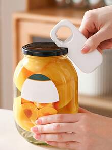 1/2pcs Magnetic 3-In-1 Bottle Opener, Can Opener, Pull Tab Opener For Home Use On Beer, Beverage Cans And Jars - Multicolor - View 6