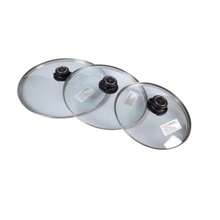 Tempered Glass Lid, Round Universal Transparent Heat-Resistant Wok/Pan Cover - Transparent - View 6