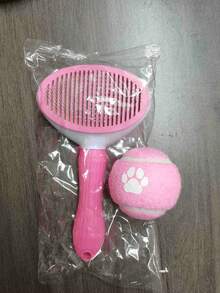 Cat Grooming Tool, Hair Removal & Fuzz Cleaner, One-Click Pet Brush Suitable For Dogs & Cats - Self-Cleaning Grooming Brush With Soft Bristles, Fits All Breeds - Pet Comb - View 13
